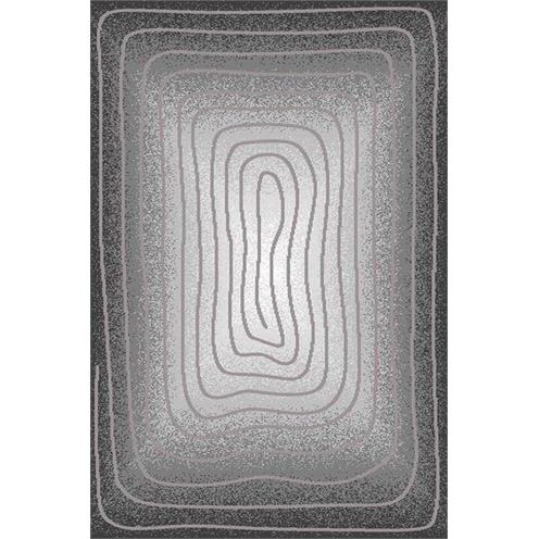 Moderní kusový koberec předložka Luna 2759/black, černý - 80 x 150