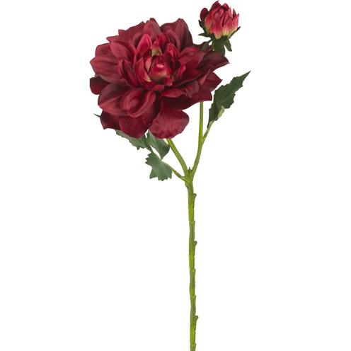 Umělá květina Sia Jiřina červená