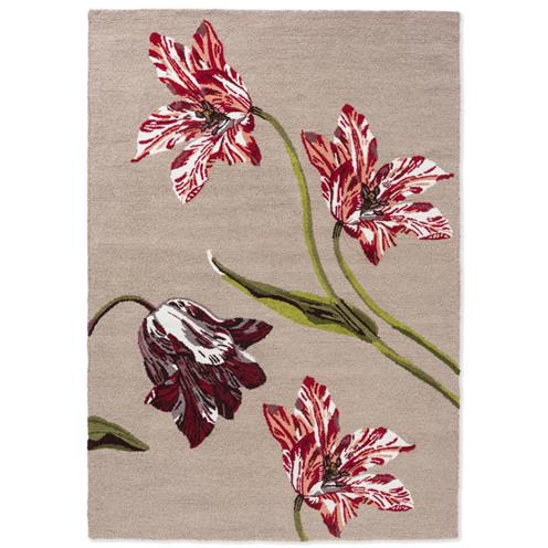 Outdoorový koberec Ted Baker Botanical Tulip Burgundy 455610