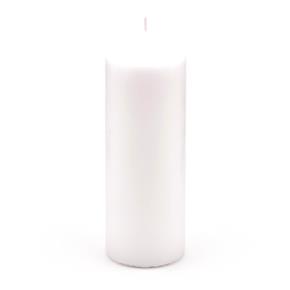 Svíčka válec EDG Classic  bílá 20 cm