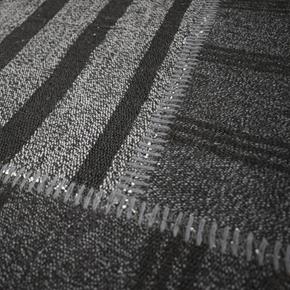 Designový kusový koberec Stepevi Coupage Titanium Grey 003 - 140 x 200
