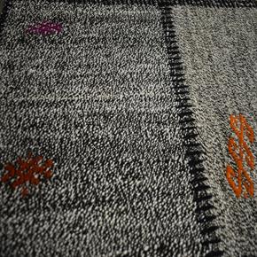 Designový kusový koberec Stepevi Coupage Titanium Grey 001 - 140 x 200