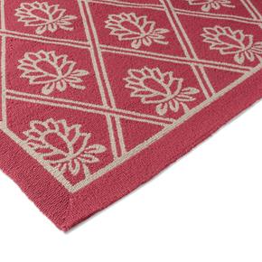 Outdoorový koberec Laura Ashley porchester poppy red 480200