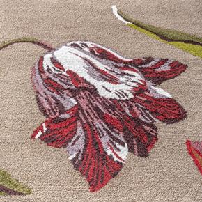 Outdoorový koberec Ted Baker Botanical Tulip Burgundy 455610