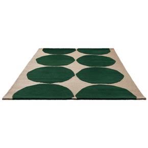 Designový vlněný koberec Marimekko Isot Kivet zelený