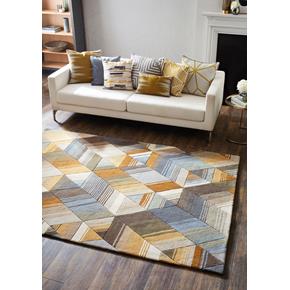 Vlněný kusový koberec Harlequin Arccos Ochre 40206