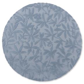 Vlněný kruhový koberec Laura Ashley Cleavers seaspray 80908