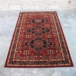 Perský vlněný koberec Osta Kashqai 4308/300 červený 240 x 340