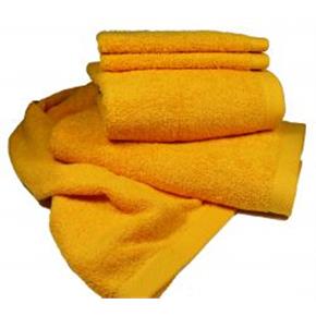 Froté ručník Lasa Pure žlutý