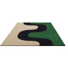 Designový vlněný koberec Marimekko Seireeni zelený