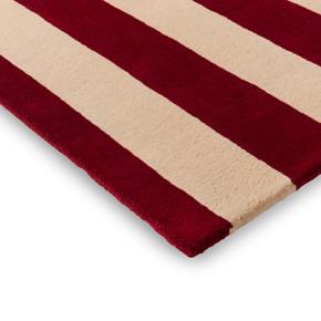 Designový vlněný koberec Marimekko Ralli cihlově červený