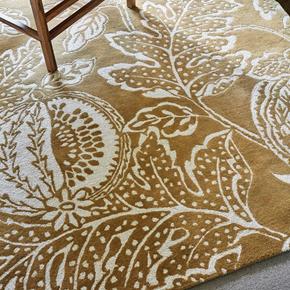 Vlněný koberec Sanderson Cantaloupe Ochre 145206