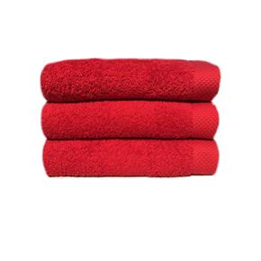 Froté ručník Lasa Pure červený