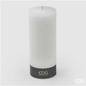 Svíčka válec EDG bílá 25 cm