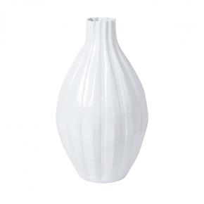 Kovová bílá váza Sia Savanská