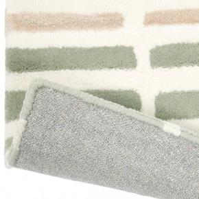 Vlněný kusový koberec Tortoiseshell Stripe Jade 39808