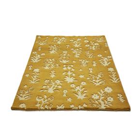 Vlněný kusový koberec Sanderson Woodland Glade gold 146806