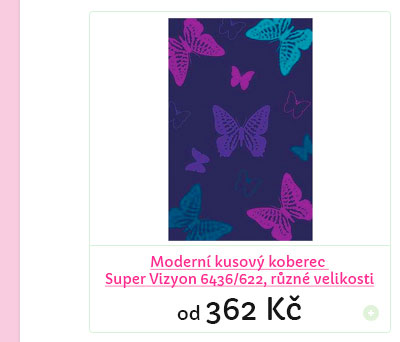 Modern� kusov� koberec Super Vizyon 6439/622, fialov�