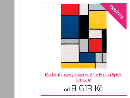 Modern kusov koberec Arte Espina Spirit 3089/73, barevn