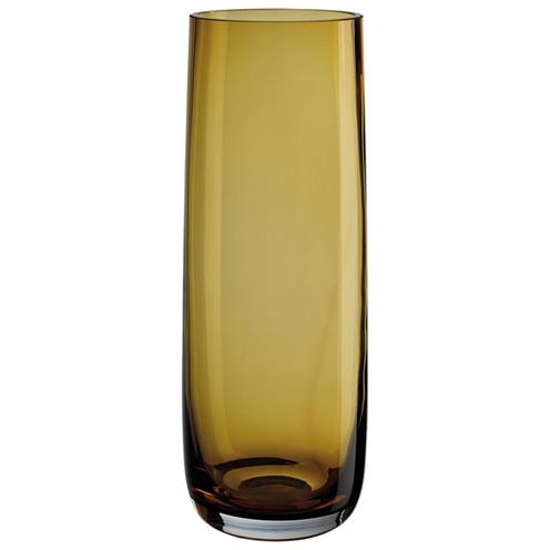 Vysoká skleněná váza ASA Ajana žlutá 29 cm
