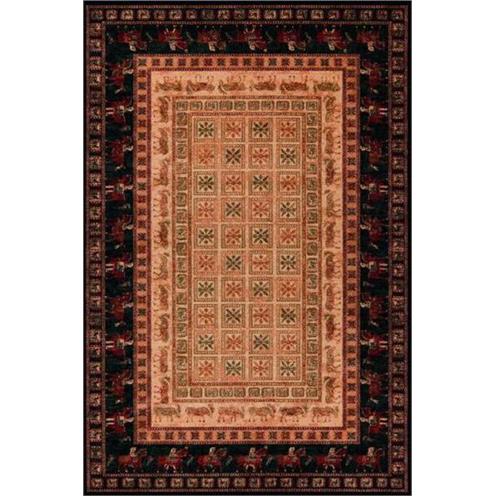 Perský kusový koberec Kashqai 4301/102, hnědý Pazyryk