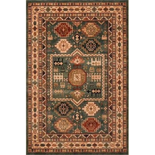 Perský kusový koberec Kashqai 4306/400, zelený