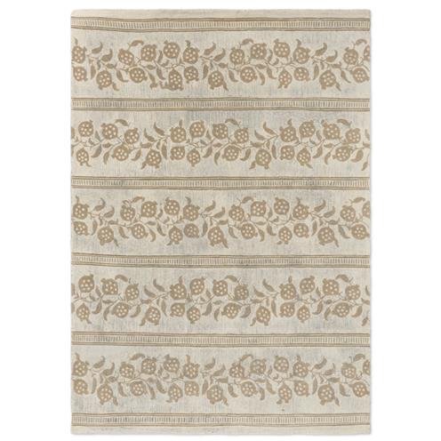 Moderní vlněný koberec Sanderson Annar flax 148001