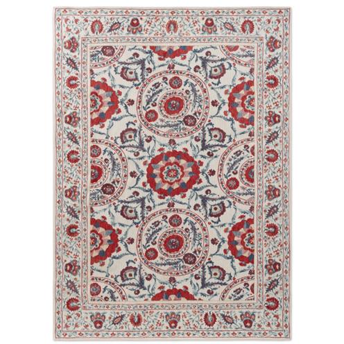 Moderní koberec Sanderson Anthos red indigo 148200