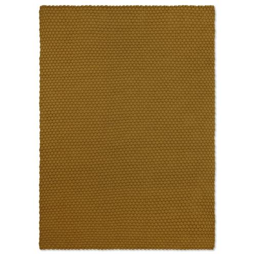Jednobarevný outdoorový koberec B&C Lace golden mustard 497006