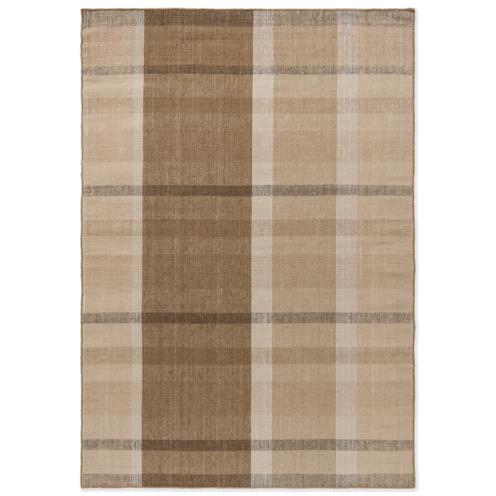 Outdoorový koberec B&C Zone Block Stripe&Check cashew 497501