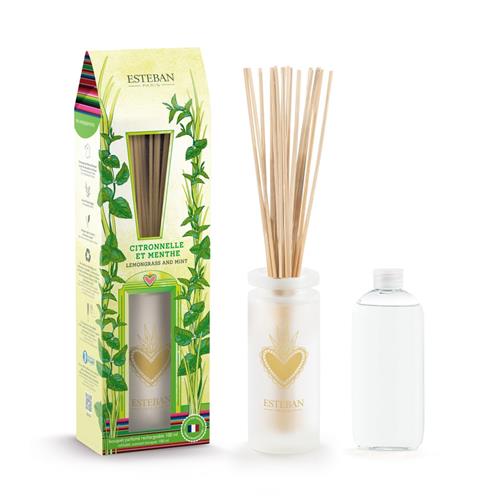 Esteban aroma difuzér Lemongrass & Mint 100ml