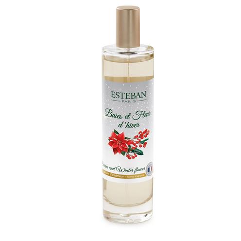 Esteban vánoční bytový sprey Berries and Winter Flower 75ml