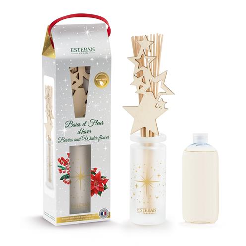 Esteban vánoční difuzér Berries and Winter Flower 100ml