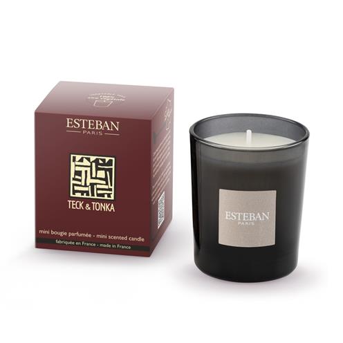 Esteban svíčka ve skle Teck & Tonka 180g
