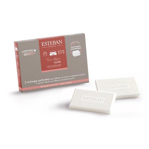 Esteban vonný difuzér do auta - náplň Terre d’Ocre Karité 