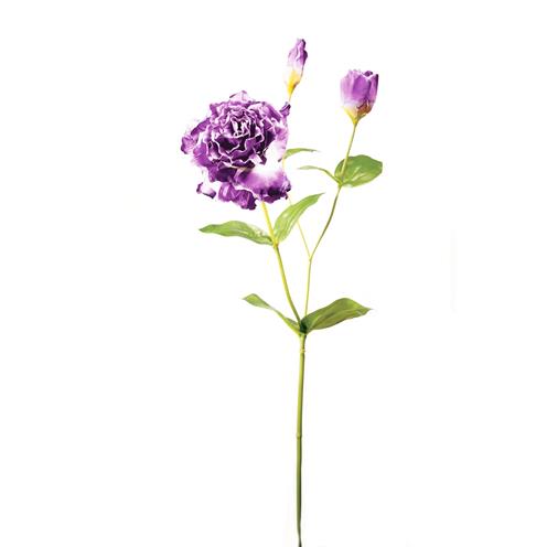 Umělá květina Sia Eustoma fialová 