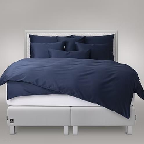Every bavlněné povlečení EMOTION 5519 Navy Blue saténové