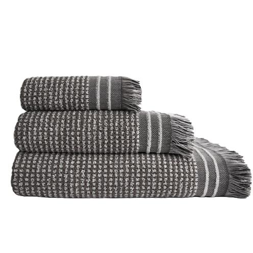 Froté ručník Lasa Misto Soft šedý