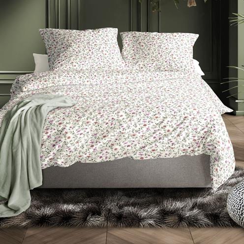 Irisette bavlněné povlečení Tokio mako satén 8567 bílé