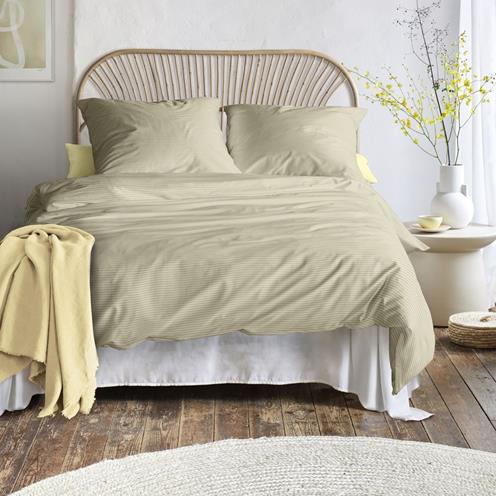 Irisette bavlněné povlečení Tokio mako satén žluté 8607 