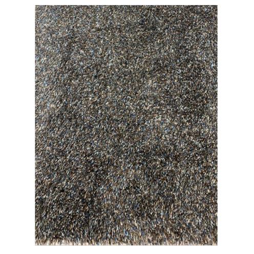 Moderní vlněný kusový koberec B&C Flamenco 59008, hnědý
