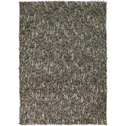 Moderní vlněný koberec B&C Rocks hnědý 70405