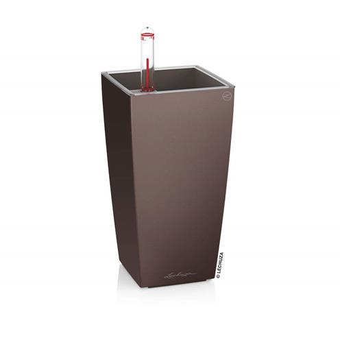 Lechuza samozavlažovací květináč Mini Cubi espresso