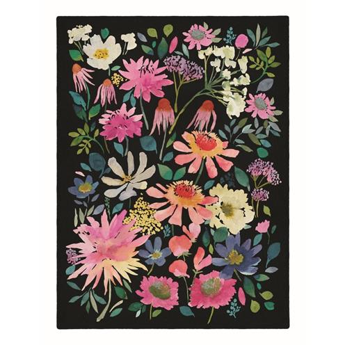 Moderní květovaný koberec Bluebellgray Zinnia 16505