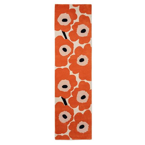 Moderní kusový běhoun Marimeko Unikko oranžový