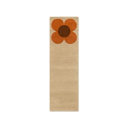 Moderní běhoun Orla Kiely Flower Placemen pumpkin-ecru 158203 