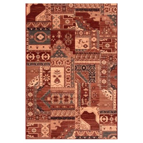 Moderní vlněný koberec Osta Kashqai 4323/300 červený
