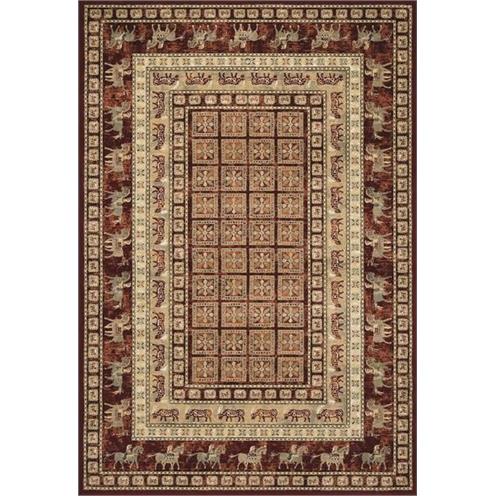 Perský kusový koberec Nobility 65106/390, červený Pazyryk