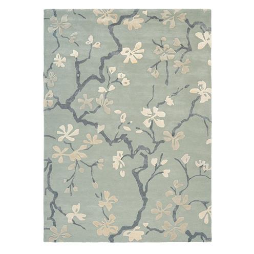 Vlněný kusový koberec Sanderson Anthea China blue 47107