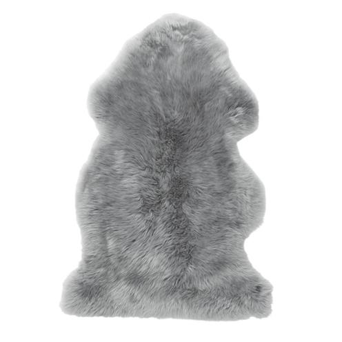 Skinnwille Home Collection kožešinová předložka Gently světle šedá